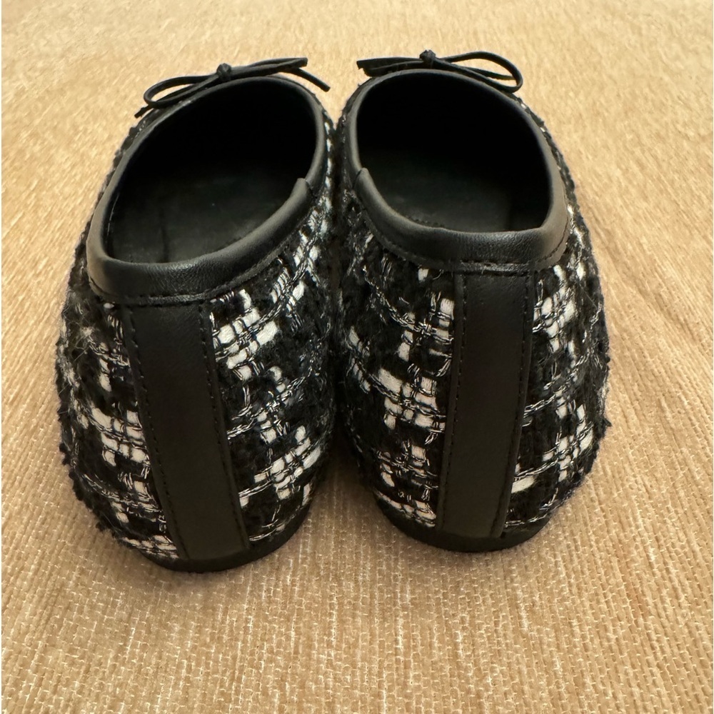 Like new! soho collective Fiona Tweed Ballerina Flats, sz 38 - Picture 8 of 11